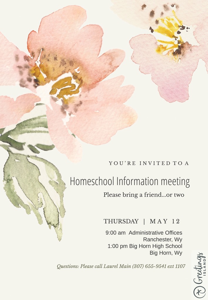 homeschool meeting invitation